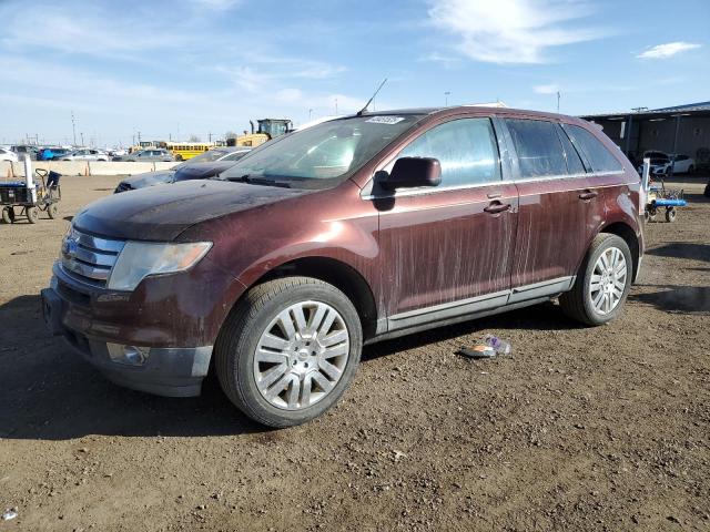FORD EDGE LIMIT 2010 burgundy  gas 2FMDK4KCXABB18790 photo #1