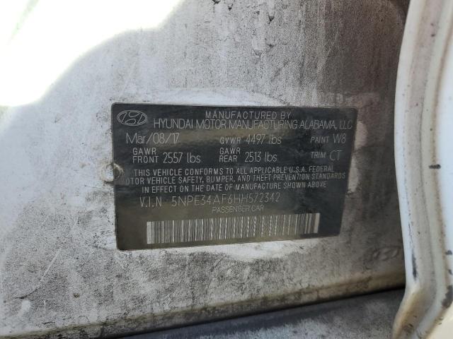 2017 HYUNDAI SONATA SPO 5NPE34AF6HH572342