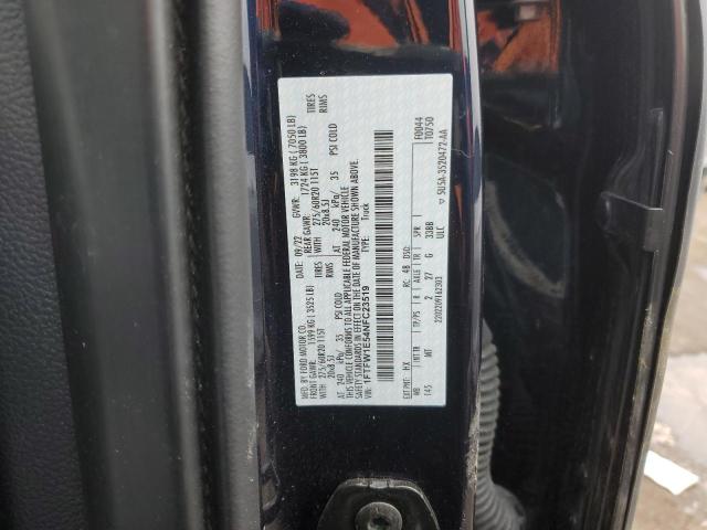 2022 FORD F150 SUPER - 1FTFW1E54NFC23519