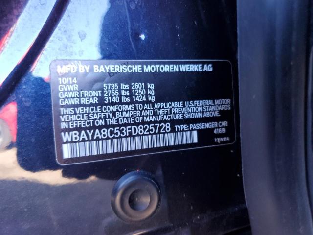 2015 BMW 750 I - WBAYA8C53FD825728