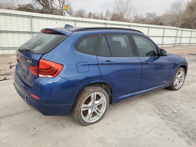 BMW X1 XDRIVE3 2013 blue station gas WBAVM5C57DVV90718 photo #4