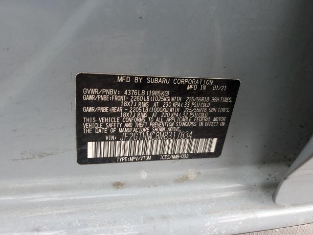 2021 SUBARU CROSSTREK - JF2GTHMC8M8317834