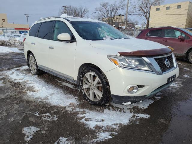 NISSAN PATHFINDER 2014 white 4dr spor gas 5N1AR2MM9EC626358 photo #1