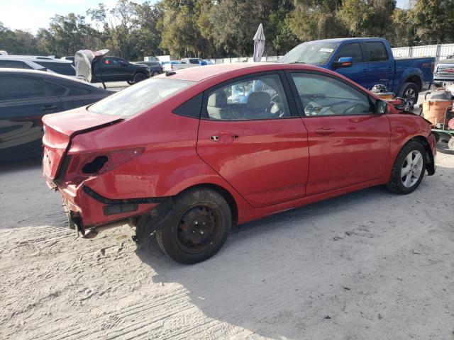 HYUNDAI ACCENT GLS 2013 red sedan 4d gas KMHCT4AE8DU476769 photo #4