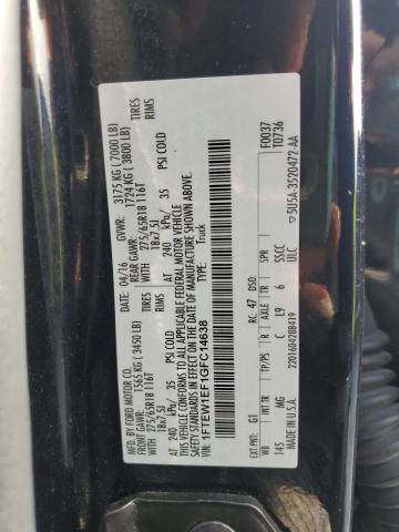 2016 FORD F150 SUPER - 1FTEW1EF1GFC14638