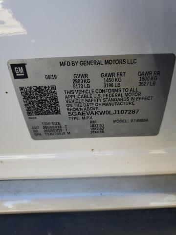 2020 BUICK ENCLAVE ES 5GAEVAKW0LJ107287