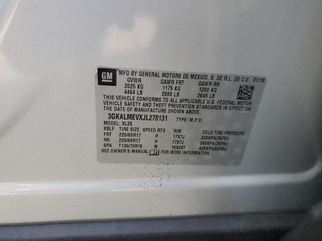 2018 GMC TERRAIN SL - 3GKALMEVXJL278131