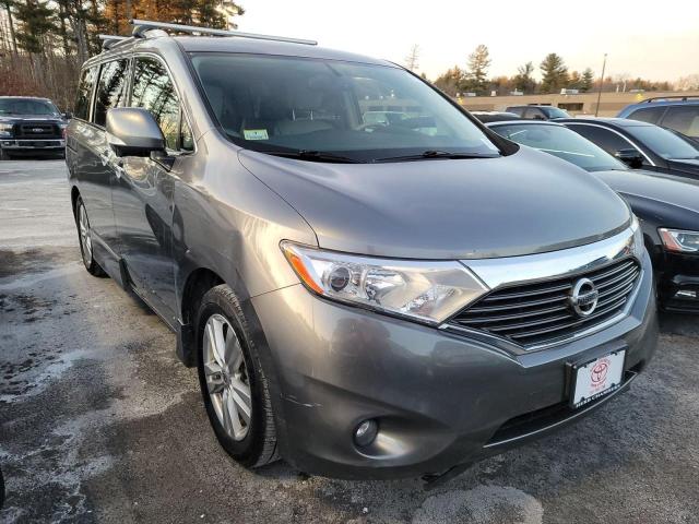 NISSAN QUEST S 2015 gray sports v gas JN8AE2KP3F9122677 photo #1