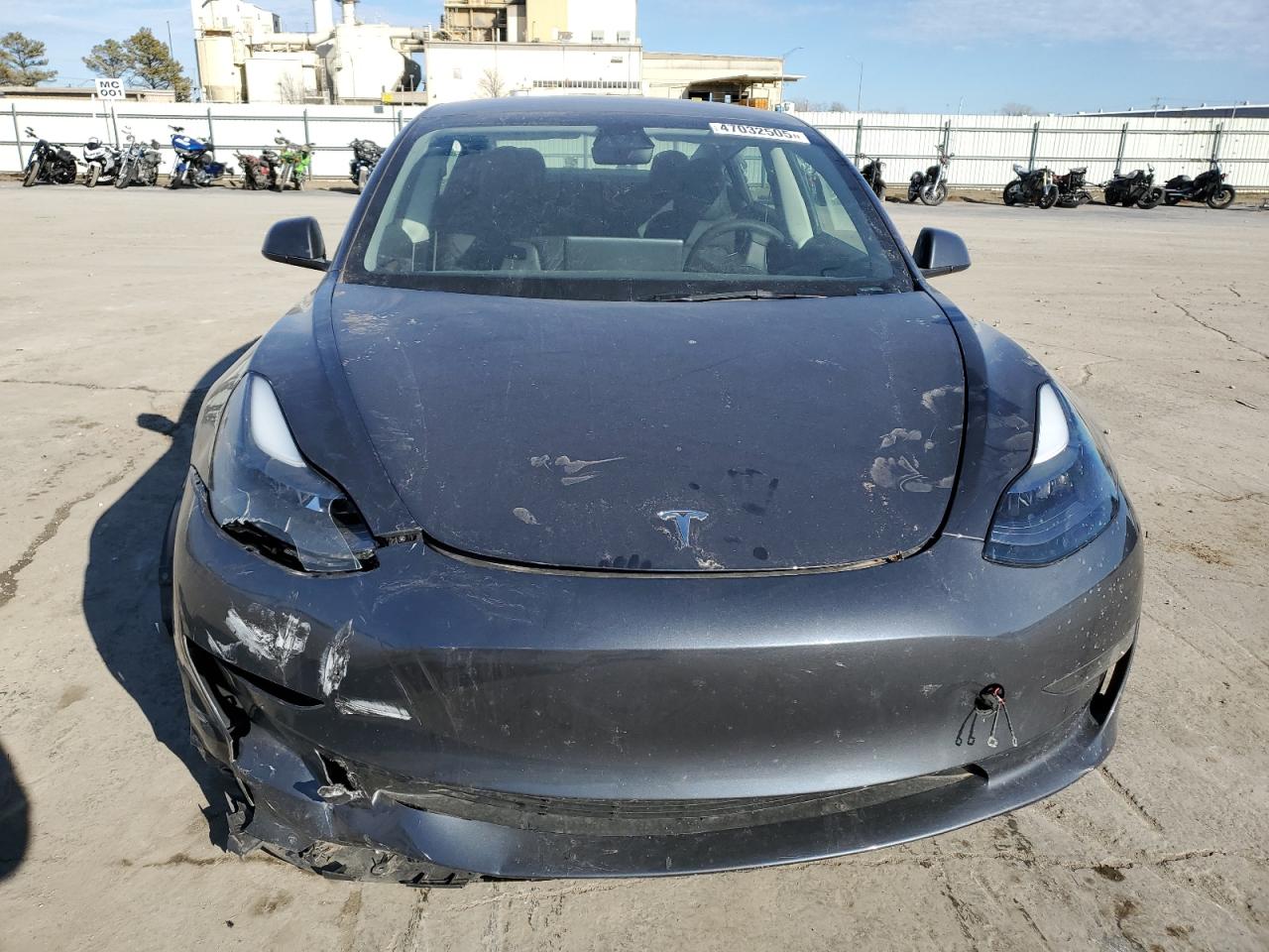 Lot #3178177816 2023 TESLA MODEL 3