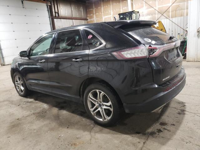 Vin: 2fmtk4k85fbb16444, lot: 44587475, ford edge titanium 20152