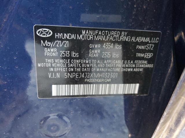 2021 HYUNDAI SONATA SEL - 5NPEJ4J2XMH132301