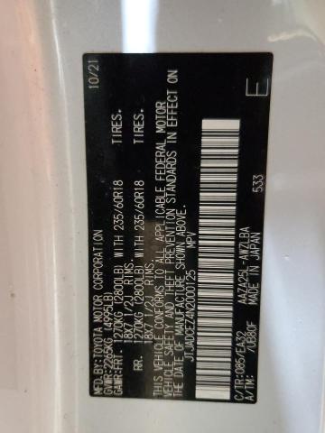 2022 LEXUS NX 250 - JTJADCEZ4N2000125