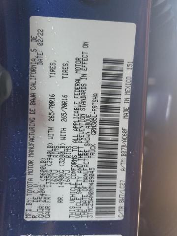 2022 TOYOTA TACOMA DOU 3TMCZ5AN0NM489045