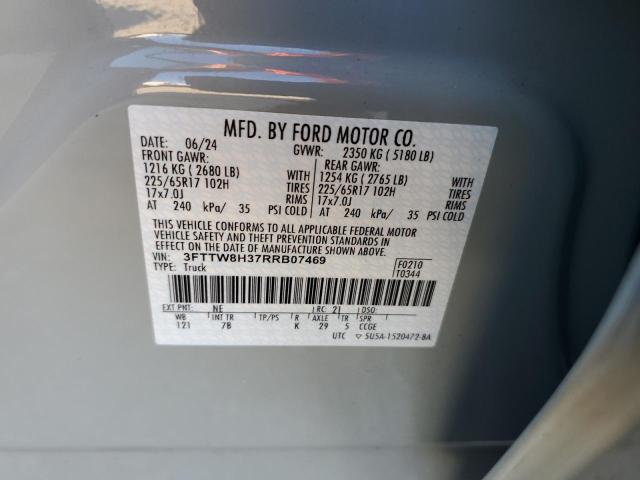2024 FORD MAVERICK X - 3FTTW8H37RRB07469