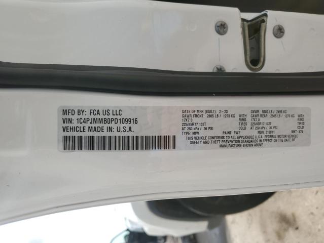 2023 JEEP CHEROKEE A 1C4PJMMB0PD109916