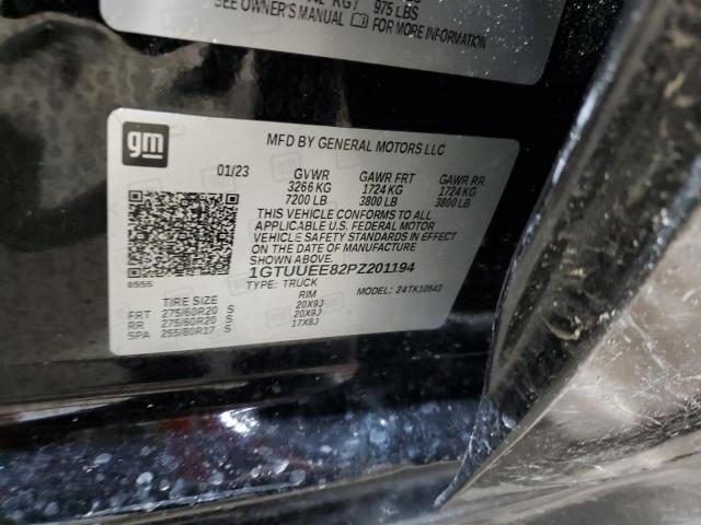 2023 GMC SIERRA K15 - 1GTUUEE82PZ201194