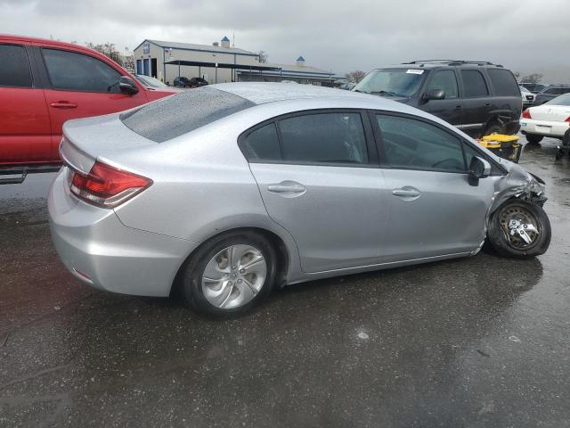 HONDA CIVIC LX 2015 silver  gas 19XFB2F57FE268773 photo #4