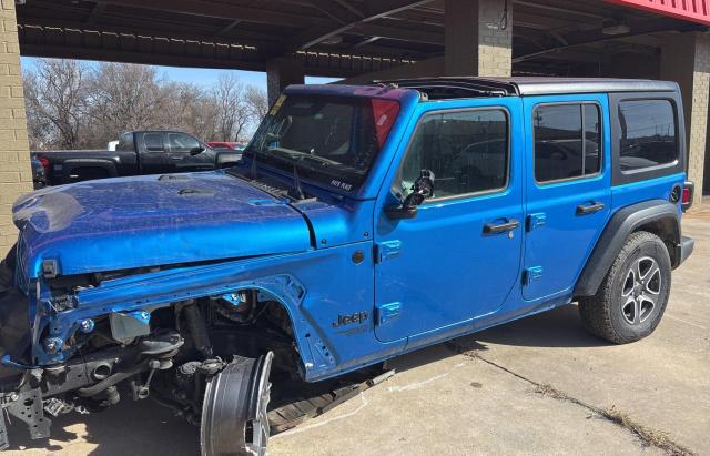 JEEP WRANGLER U 2021 blue  gas 1C4HJXDN7MW786865 photo #3