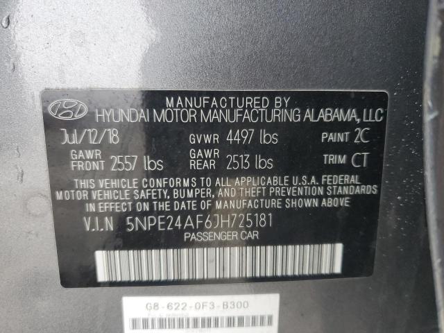 2018 HYUNDAI SONATA SE - 5NPE24AF6JH725181