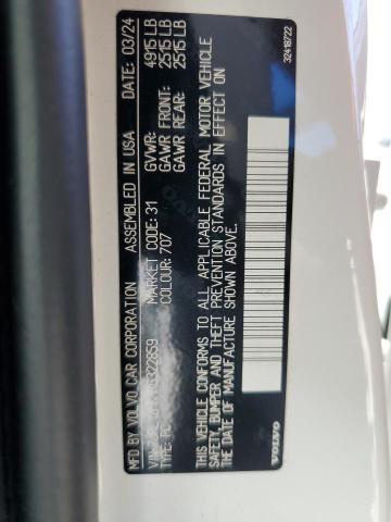2024 VOLVO S60 CORE 7JRL12FK1RG322859