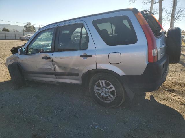 HONDA CR-V EX 2002 silver 4dr spor gas JHLRD78842C011098 photo #3
