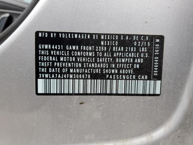 2015 VOLKSWAGEN JETTA TDI - 3VWLA7AJ4FM306678