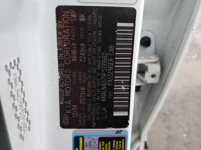 2015 KIA CADENZA EX KNALN4D79F5191682