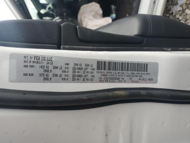 2019 JEEP GRAND CHER - 1C4RJFAG5KC562660