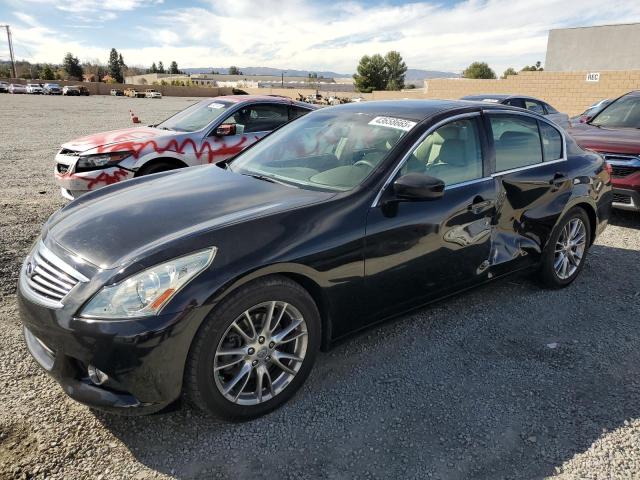 INFINITI G37 BASE 2011 black  gas JN1CV6AP3BM508720 photo #1