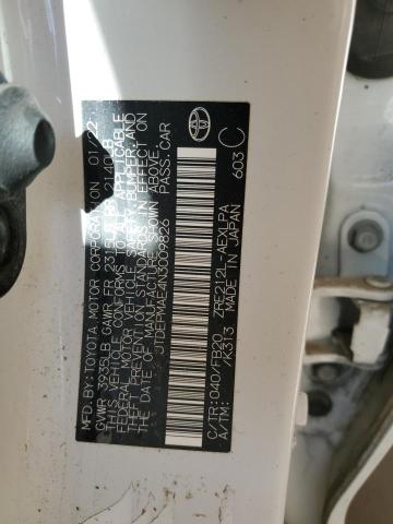 2022 TOYOTA COROLLA LE - JTDEPMAE4N3009826