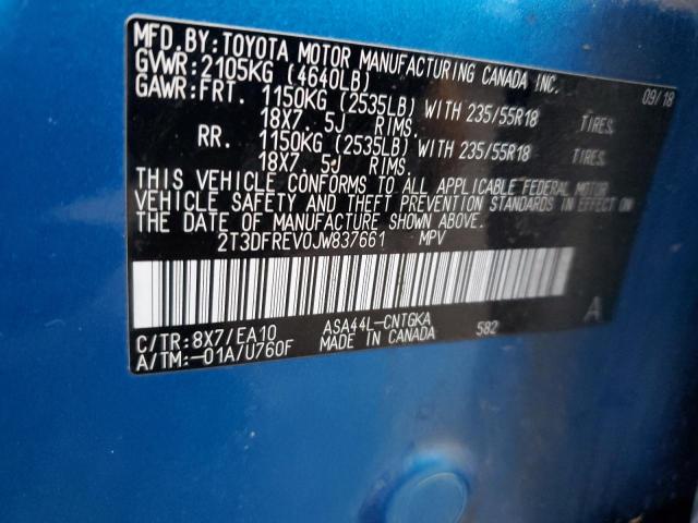 2018 TOYOTA RAV4 LIMIT - 2T3DFREV0JW837661