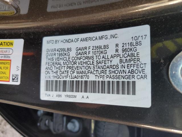 2018 HONDA ACCORD LX - 1HGCV1F13JA018770