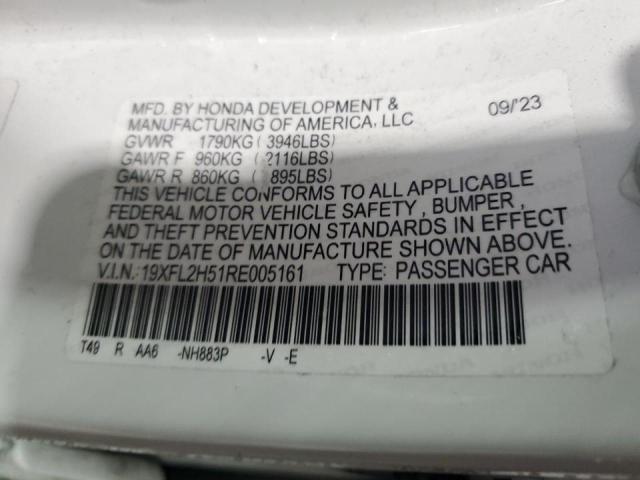 2024 HONDA CIVIC LX 19XFL2H51RE005161