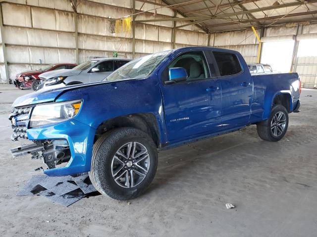 CHEVROLET COLORADO 2021 blue  gas 1GCGSBENXM1188504 photo #1