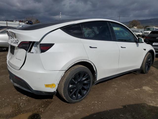TESLA MODEL Y 2022 white  electric 7SAYGDEE0NF545136 photo #4