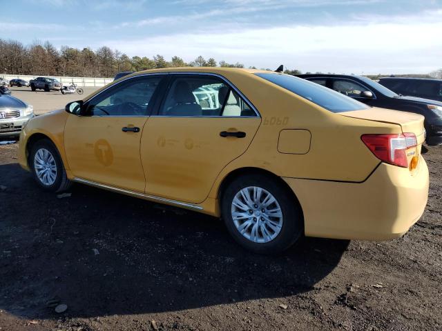 TOYOTA CAMRY L 2014 yellow  gas 4T4BF1FKXER400106 photo #3