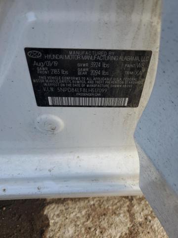 2020 HYUNDAI ELANTRA SE - 5NPD84LF8LH517099