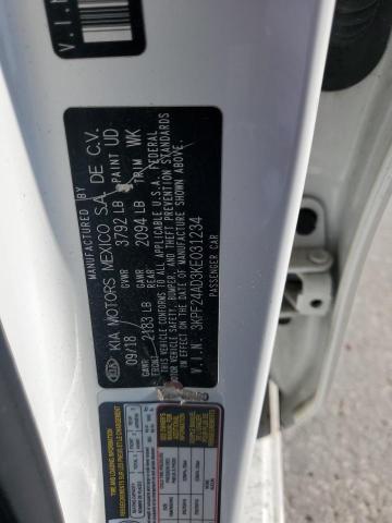2019 KIA FORTE FE - 3KPF24AD3KE031234