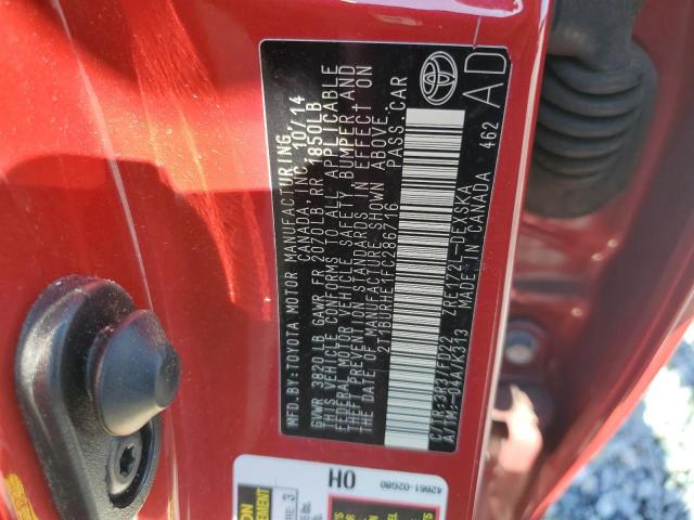 2015 TOYOTA COROLLA L - 2T1BURHE1FC286716