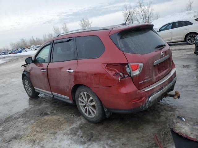 Vin: 5n1ar2mm8ec723325, lot: 45681355, nissan pathfinder s 20142