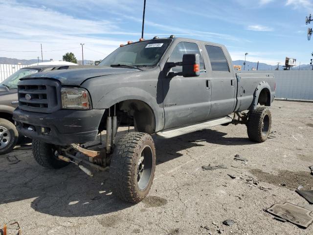 FORD F350 SRW S 2000 black crew pic diesel 1FTSW31FXYEB40549 photo #3