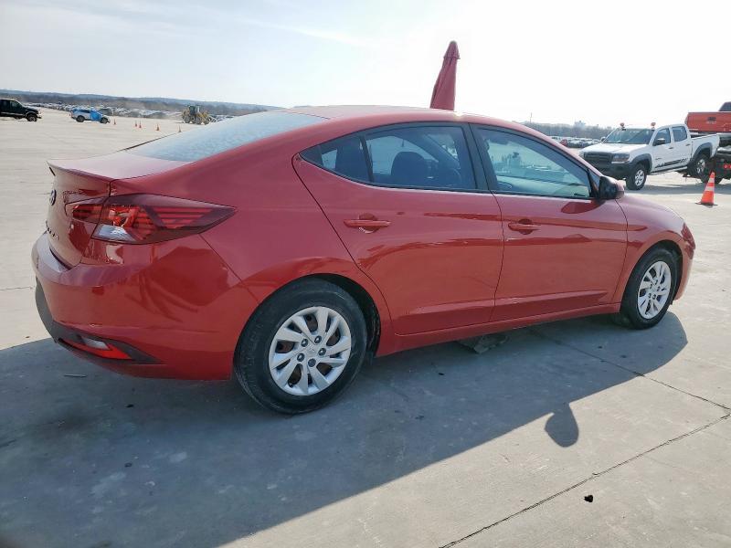 HYUNDAI ELANTRA SE 2020 red  gas 5NPD74LF0LH526611 photo #4