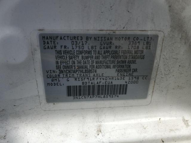 2017 NISSAN VERSA S - 3N1CN7AP7HL859574