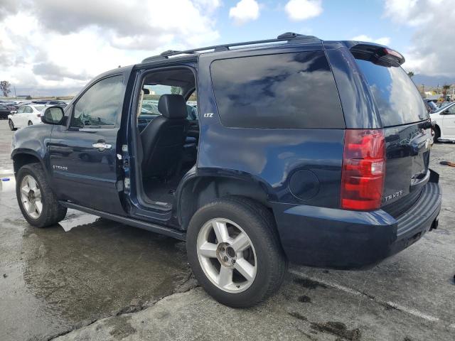 CHEVROLET TAHOE K150 2007 blue  flexible fuel 1GNFK130X7J346459 photo #3