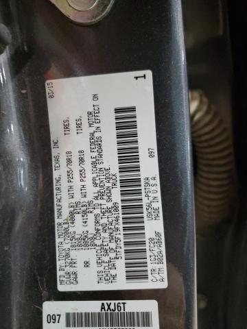 2015 TOYOTA TUNDRA CRE - 5TFDY5F19FX461009