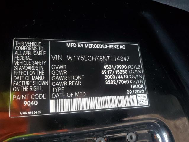 2022 MERCEDES-BENZ SPRINTER 3 W1Y5ECHY8NT114347