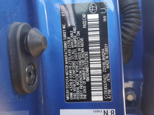 2020 TOYOTA C-HR XLE - NMTKHMBX7LR112183