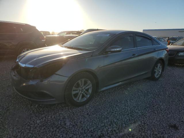 HYUNDAI SONATA GLS 2014 gray  gas 5NPEB4AC0EH919488 photo #1