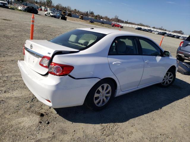 TOYOTA COROLLA BA 2011 white  gas JTDBU4EE1B9165126 photo #4