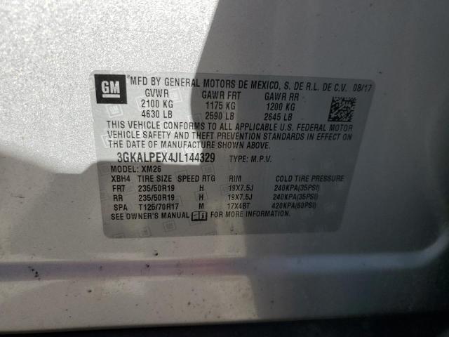 2018 GMC TERRAIN SL - 3GKALPEX4JL144329